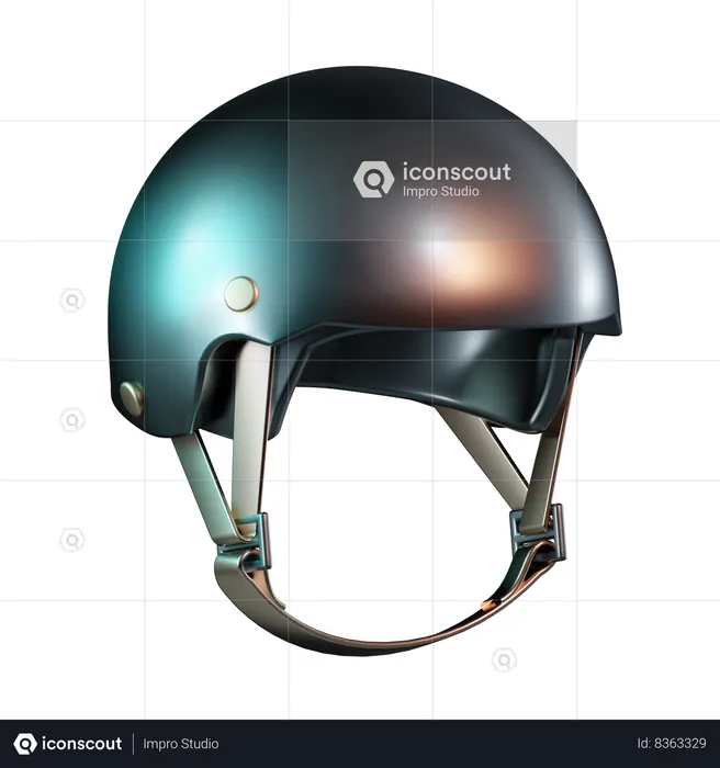 Capacete de segurança  3D Icon