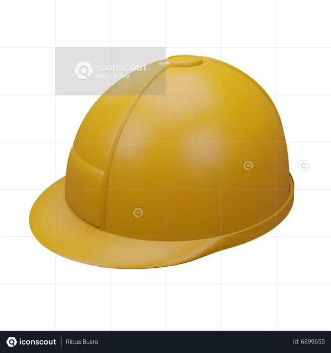 Capacete de segurança  3D Icon