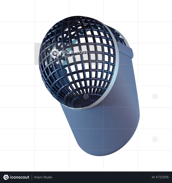 Capacete de esgrima  3D Icon