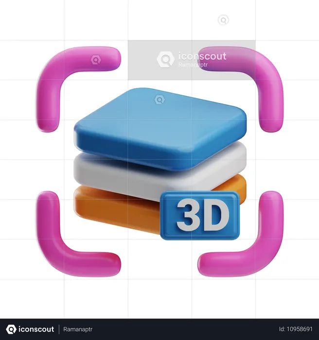 Capas  3D Icon