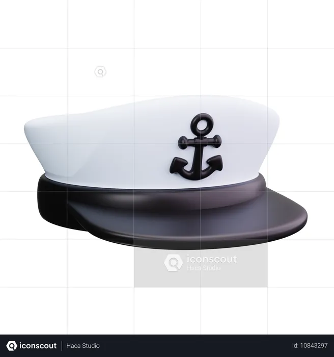 Capitaine  3D Icon