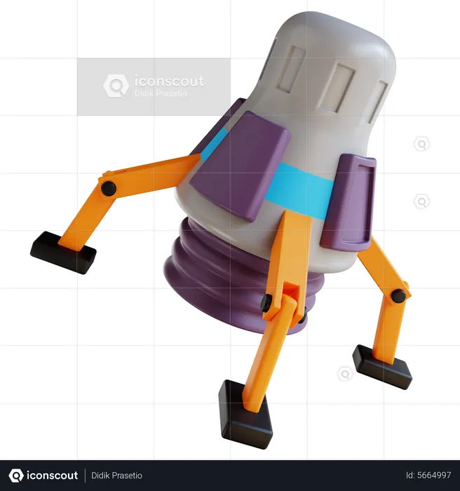 Cápsula espacial  3D Icon