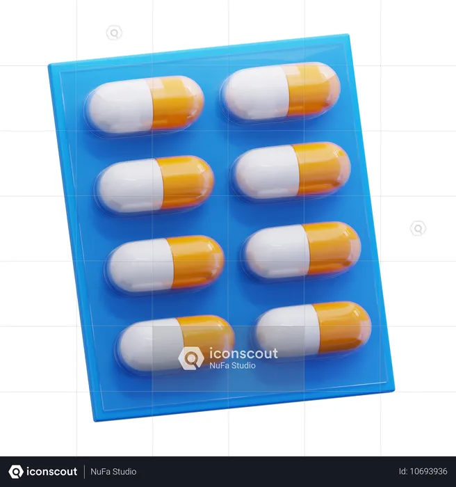 Capsule  3D Icon