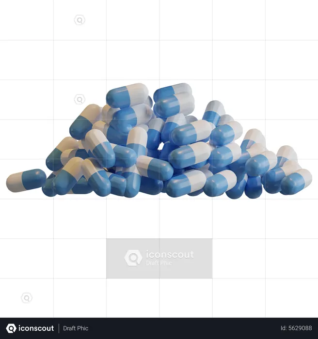 Capsule  3D Icon