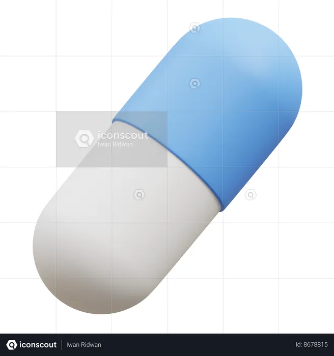 Capsule  3D Icon