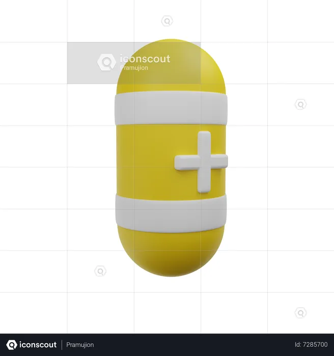 Capsule  3D Icon