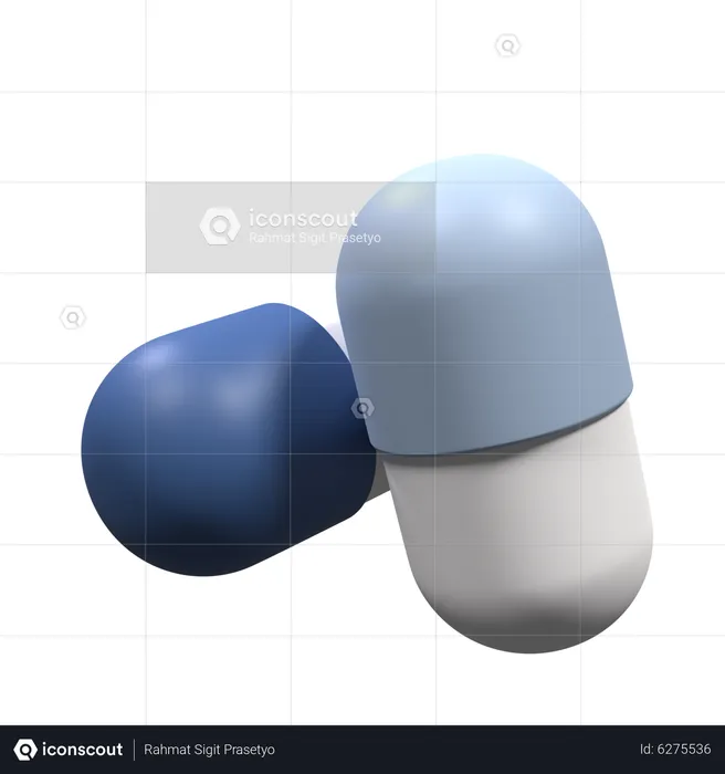 Capsule  3D Icon