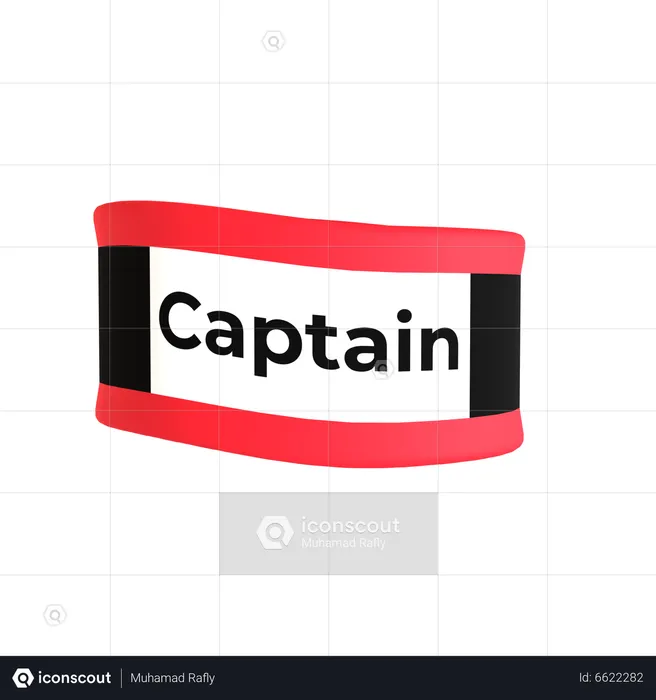 Captain Armband  3D Icon