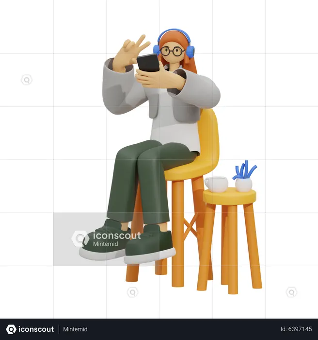 Capturer un moment dans le temps  3D Icon
