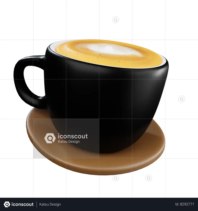 Capuccino  3D Icon