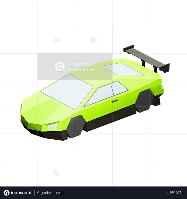Car  3D Icon