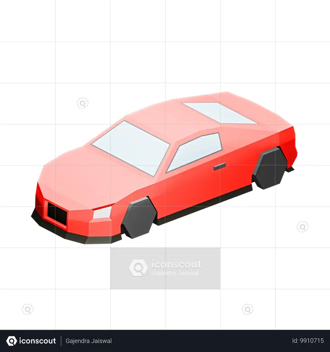 Car  3D Icon