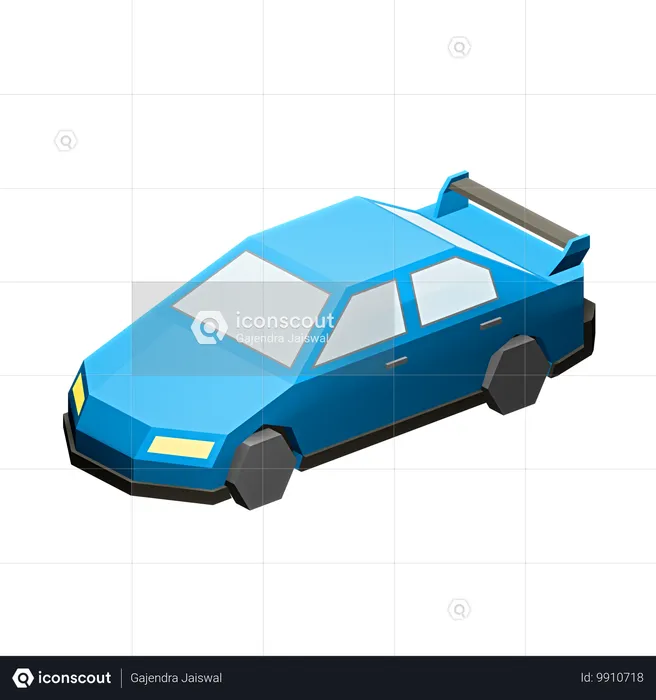 Car  3D Icon