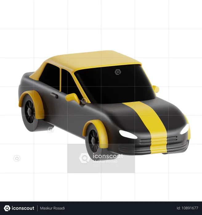 Car  3D Icon