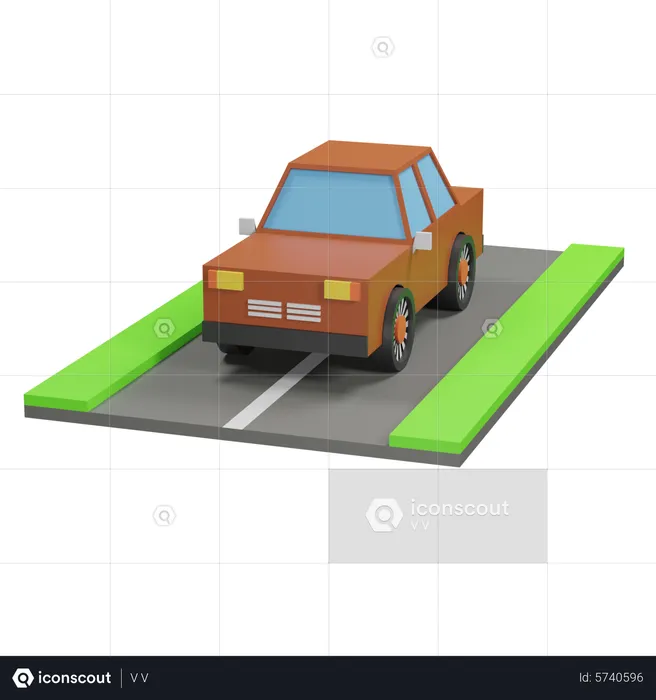 Car  3D Icon