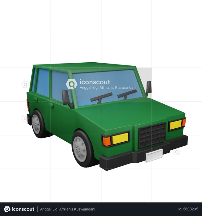 Car  3D Icon