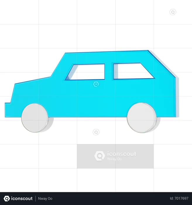 Car  3D Icon