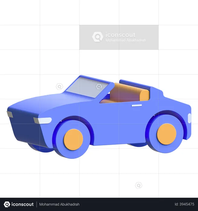 Car  3D Illustration