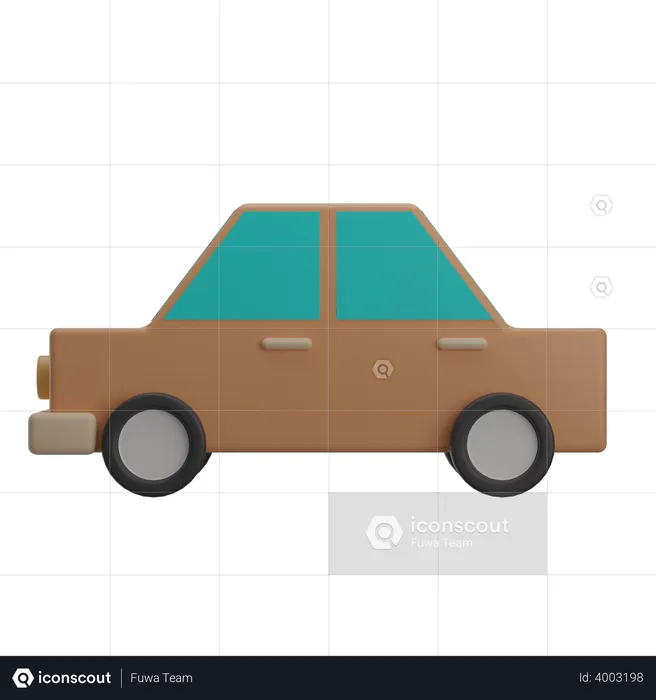 Car  3D Illustration