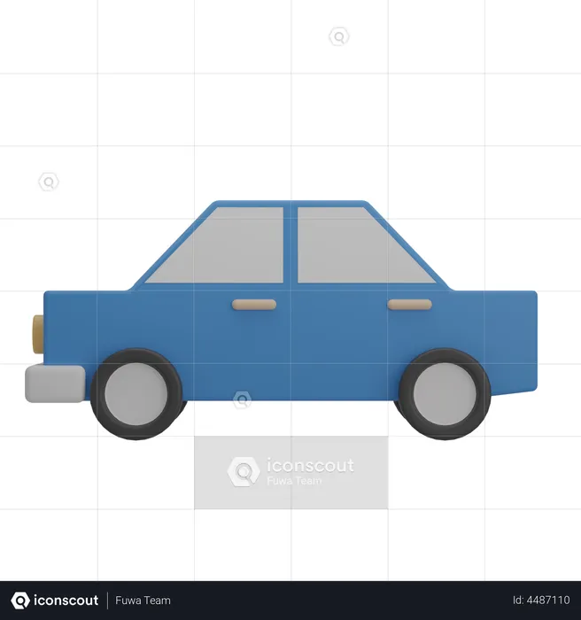 Car  3D Illustration