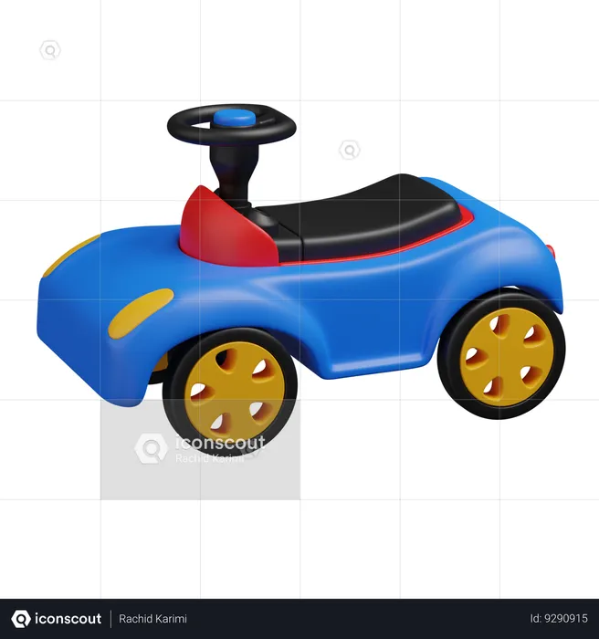 Car toy  3D Icon