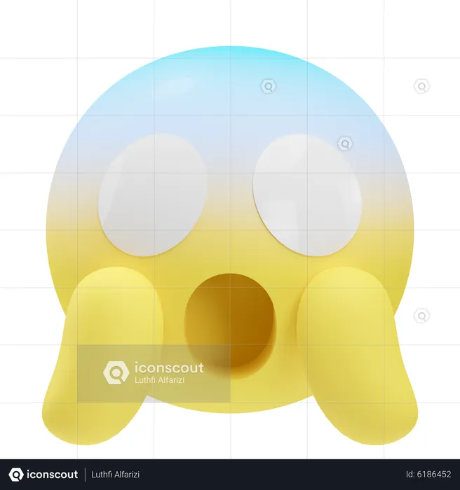 Cara impactante Emoji 3D Icon