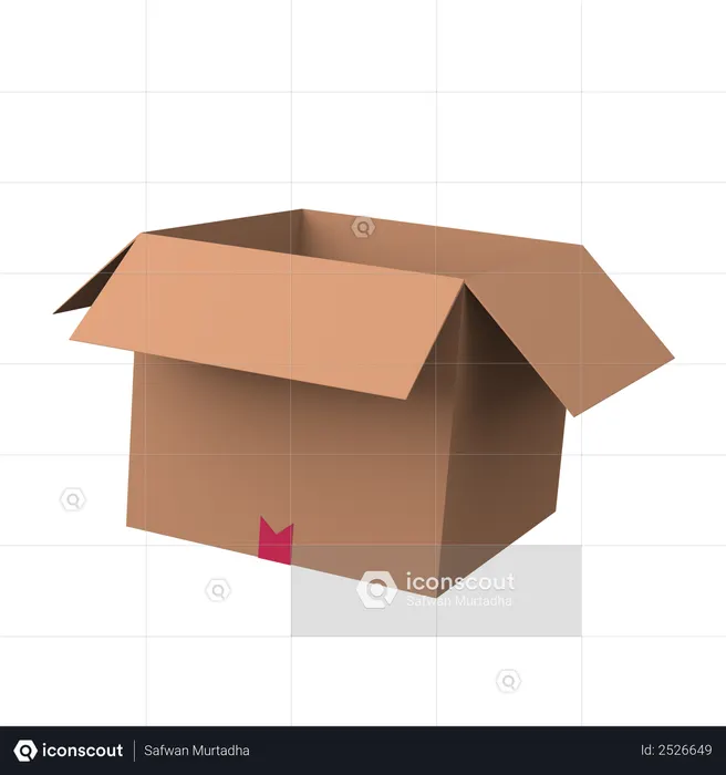 Carboard  3D Illustration