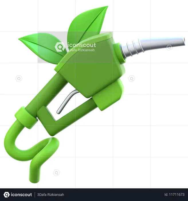 Carburant vert  3D Icon