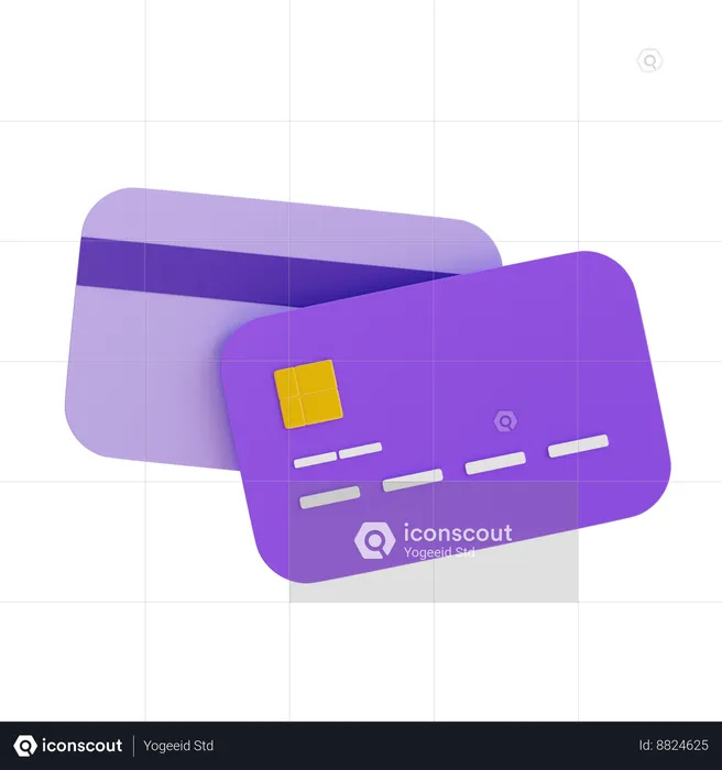 Card  3D Icon