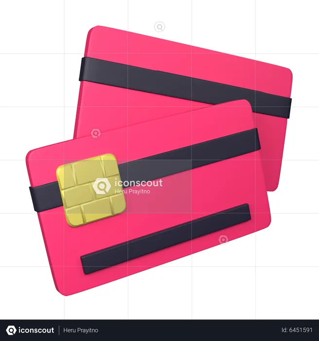 Card  3D Icon