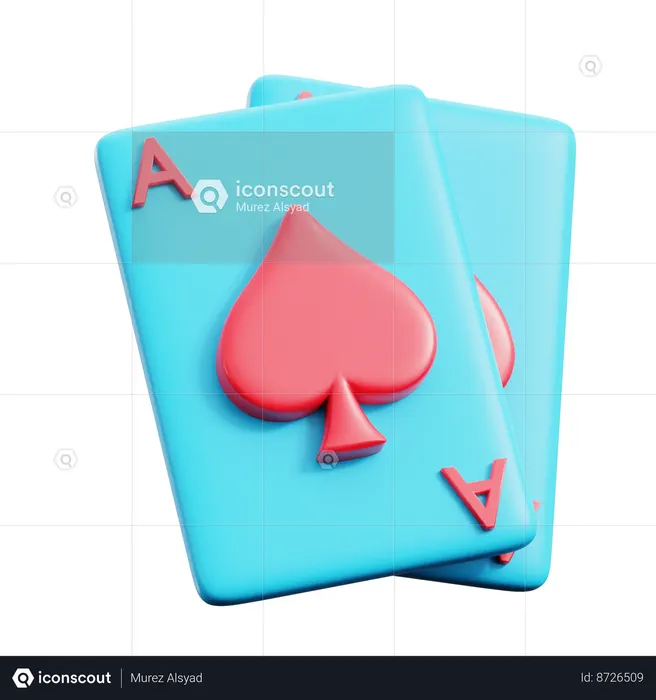 Card Game  3D Icon