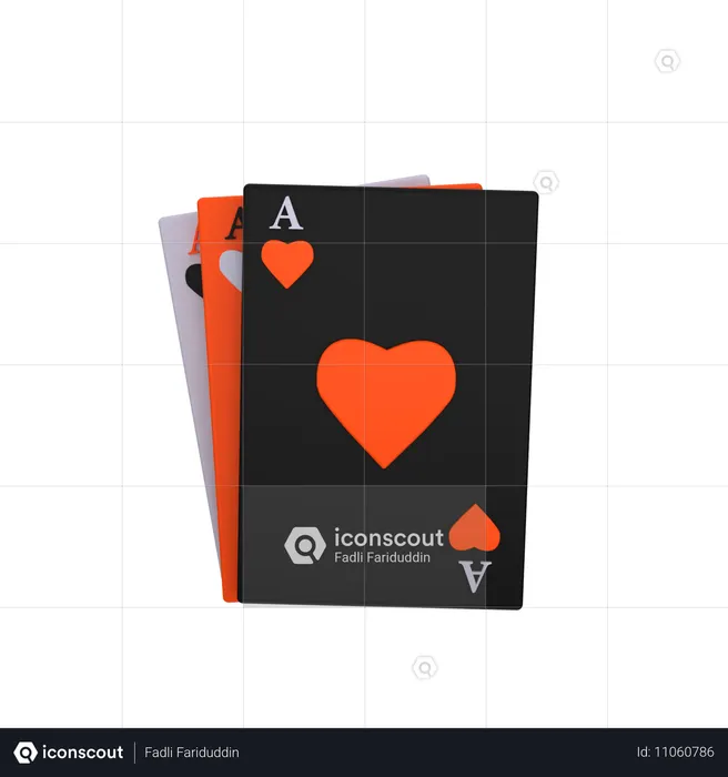 Card Game  3D Icon