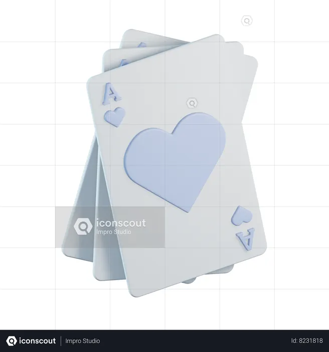 Card Game  3D Icon