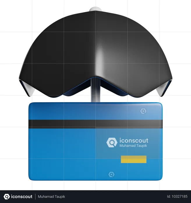 Card Insurance  3D Icon