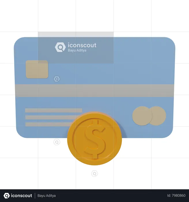 Card Payment  3D Icon