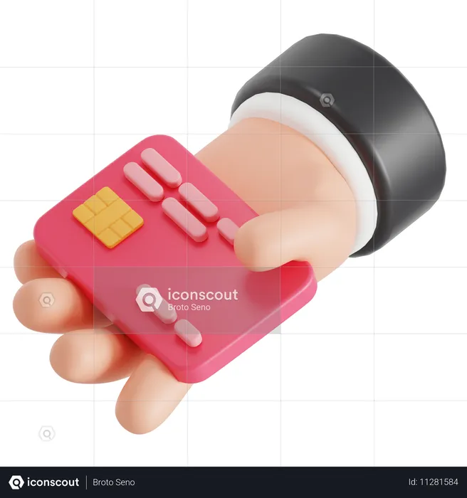 Card payment  3D Icon