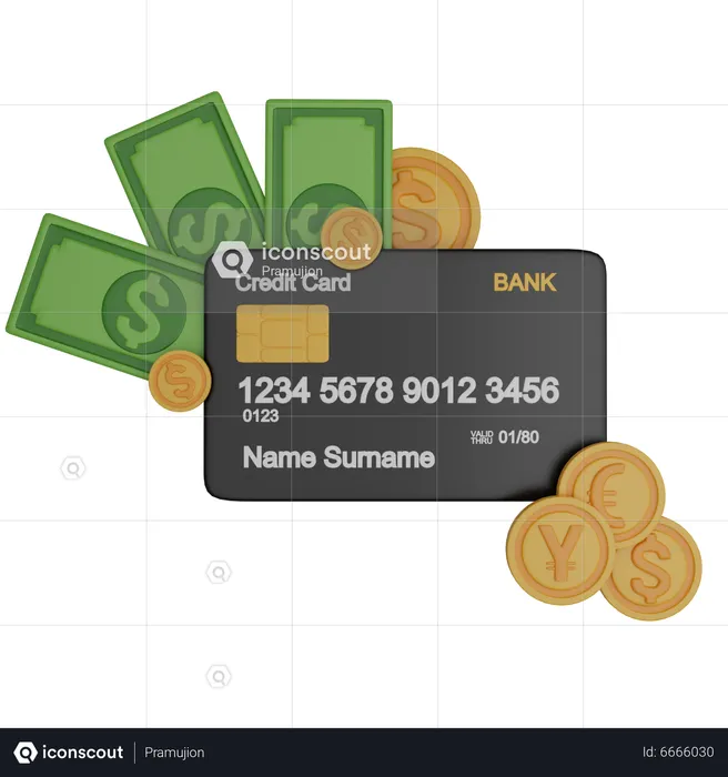 Card Payment  3D Icon