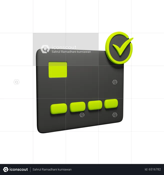 Card Payment  3D Icon