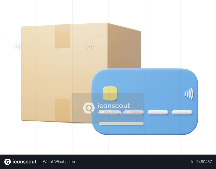 Card Payment  3D Icon
