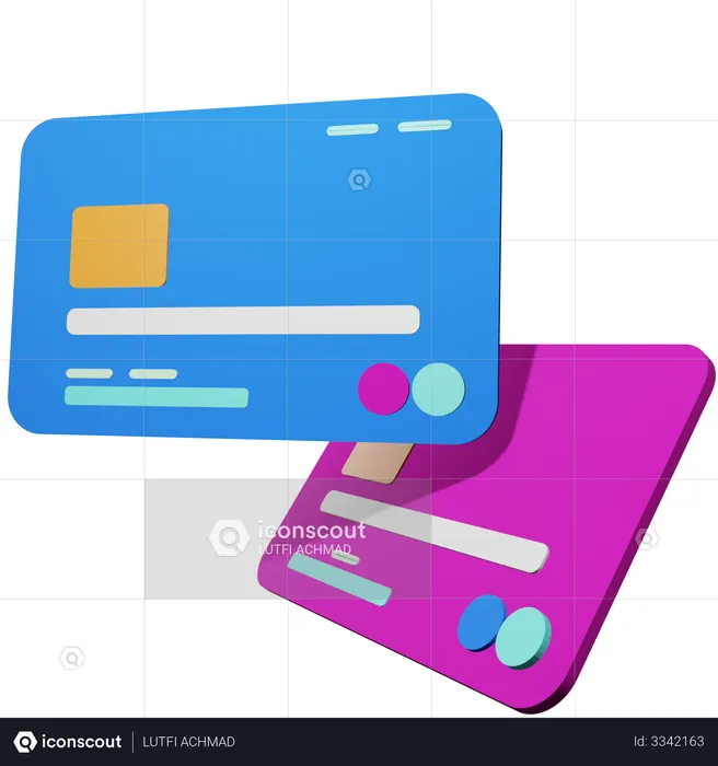 Card Payment  3D Illustration