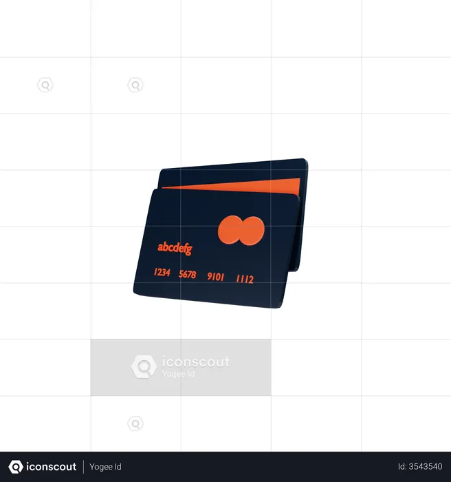 Card Payment  3D Illustration