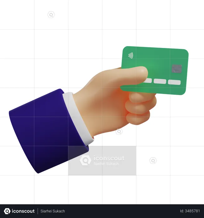 Card Payment  3D Illustration