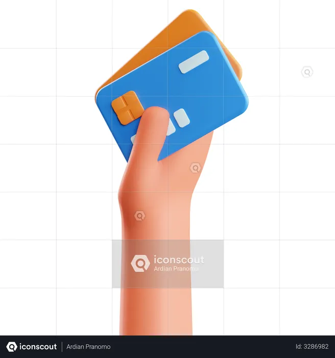 Card Payment  3D Illustration