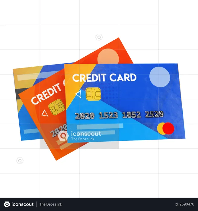 Card payment  3D Illustration