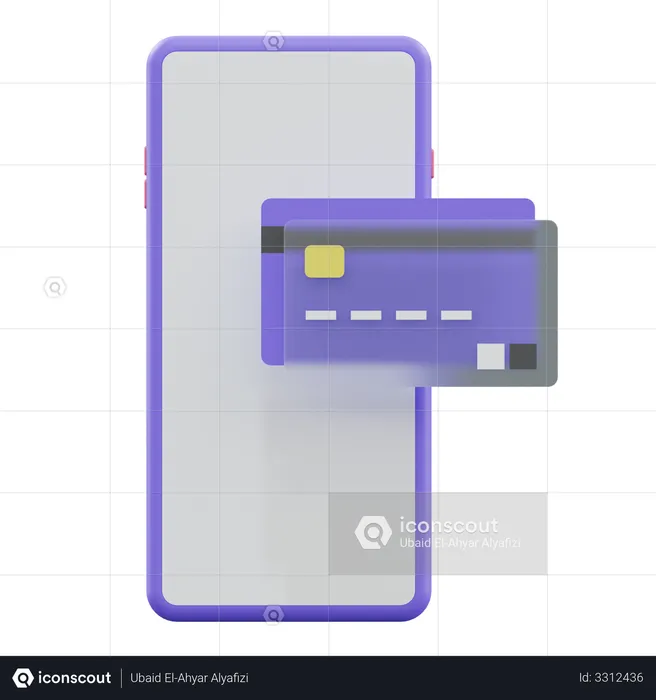 Card Payment  3D Illustration