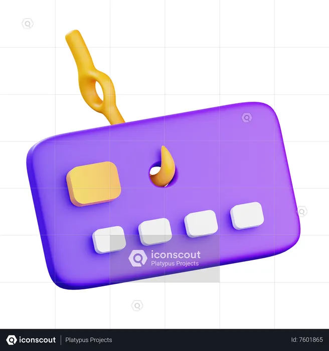 Card Phishing  3D Icon