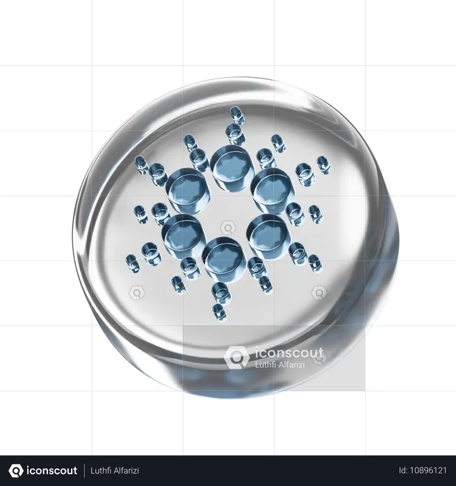 Cardano  3D Icon