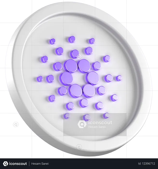 Cardano  3D Icon