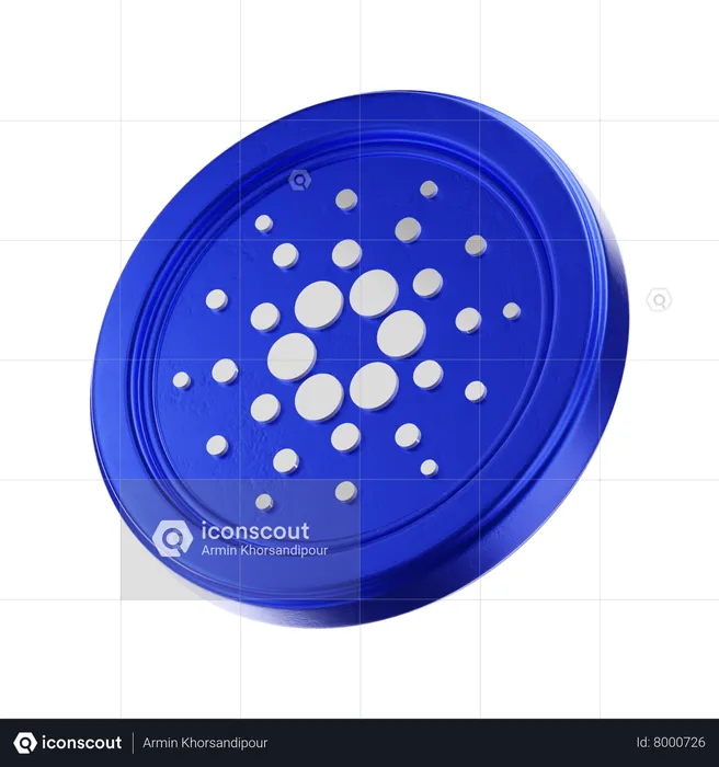 Cardano  3D Icon