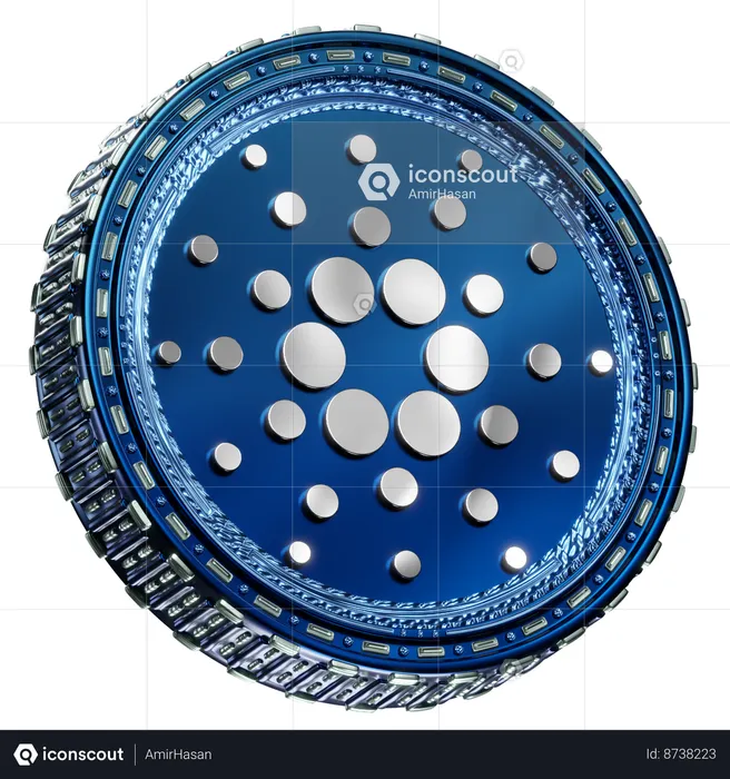 Cardano  3D Icon